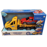 SILVER WHEEL -  CAMION SERVIZI E TRASPORTI  luci e suoni - MODELLO CASUALE