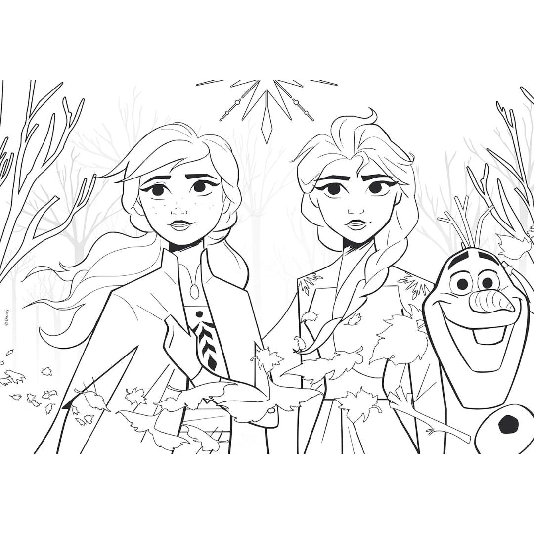 65318 Lisciani - Frozen II - Puzzle Double Face (60 pezzi)