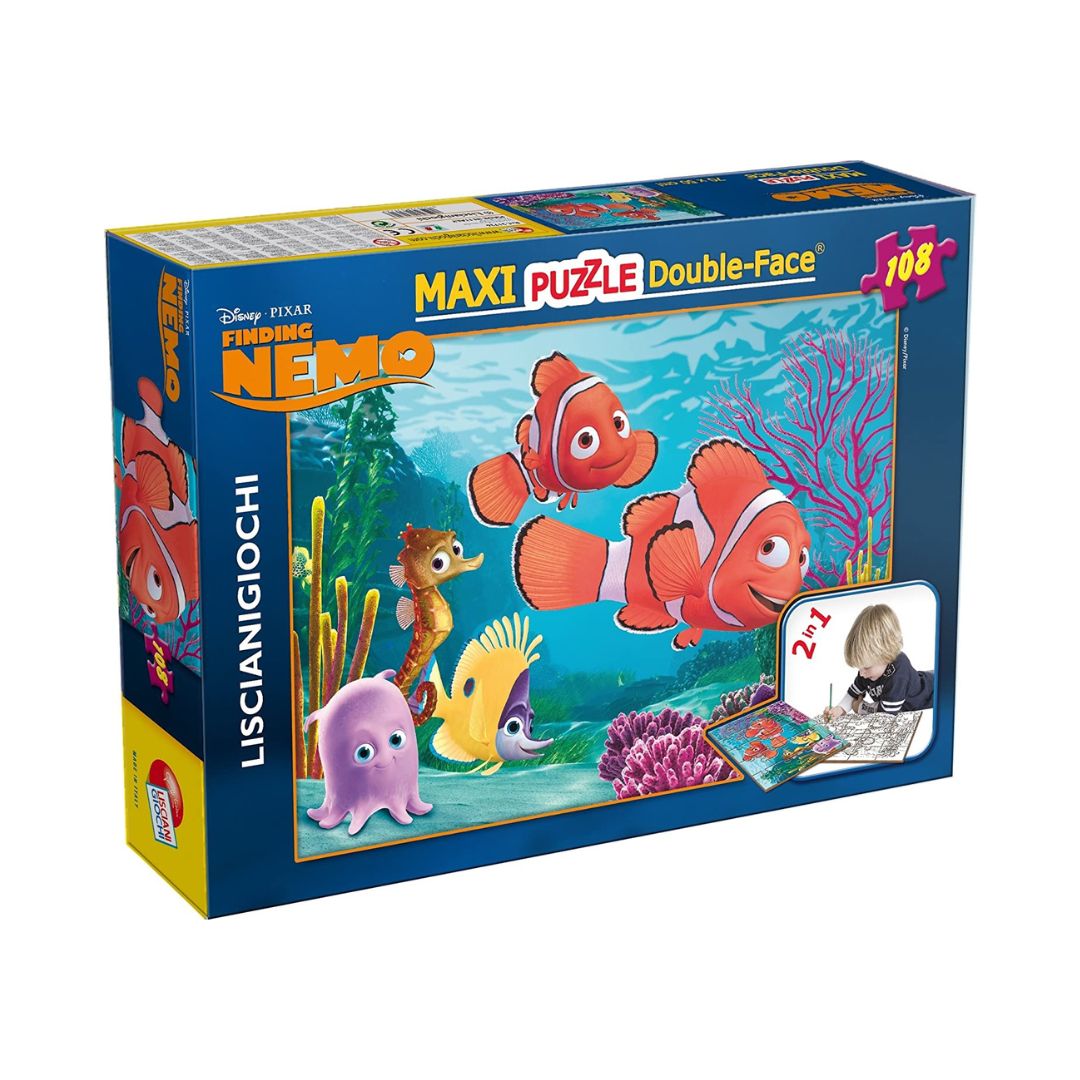 31726 Lisciani Disney -  Puzzle Nemo, double face  - Maxi Floor