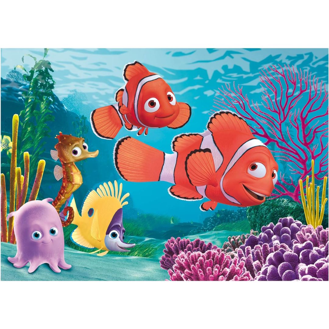 31726 Lisciani Disney -  Puzzle Nemo, double face  - Maxi Floor