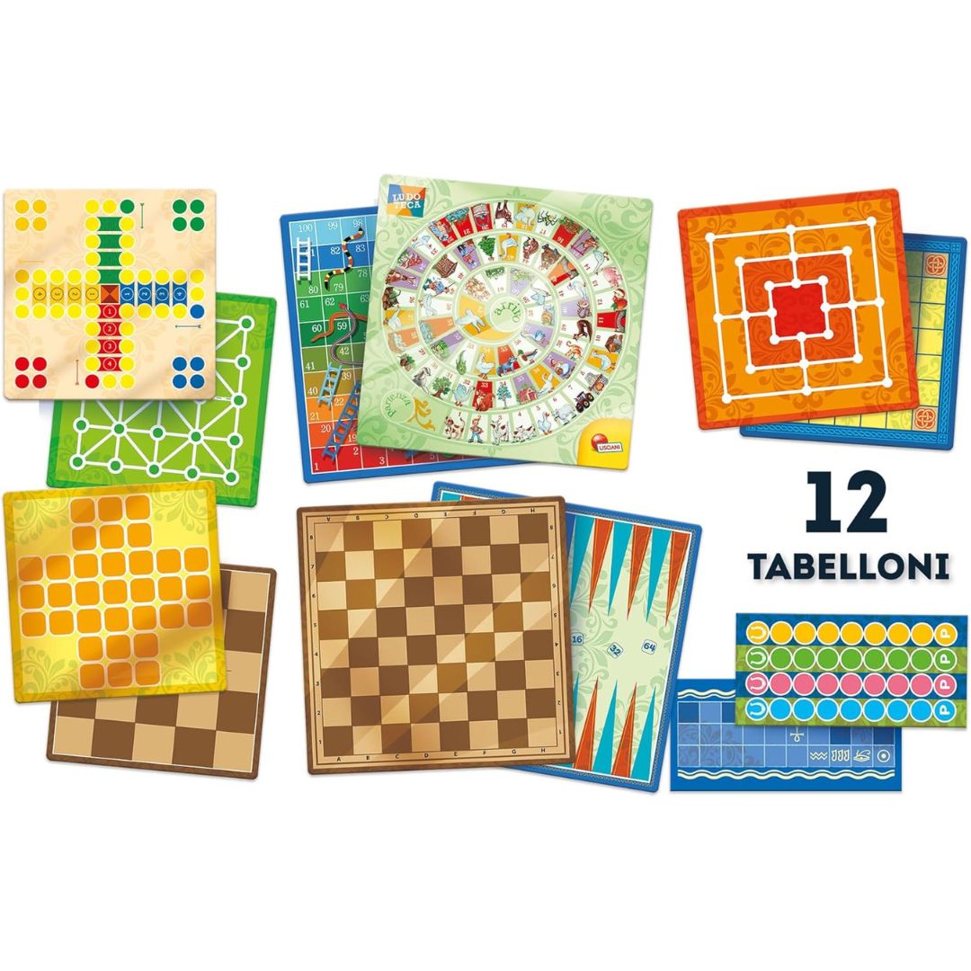 57023 Lisciani - Giochi riuniti: box con più di 60 giochi