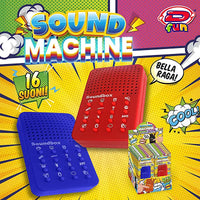 DIP76688  - Dynit- SOUND MACHINE - gioco con effetti sonoro blu rosso . colore c