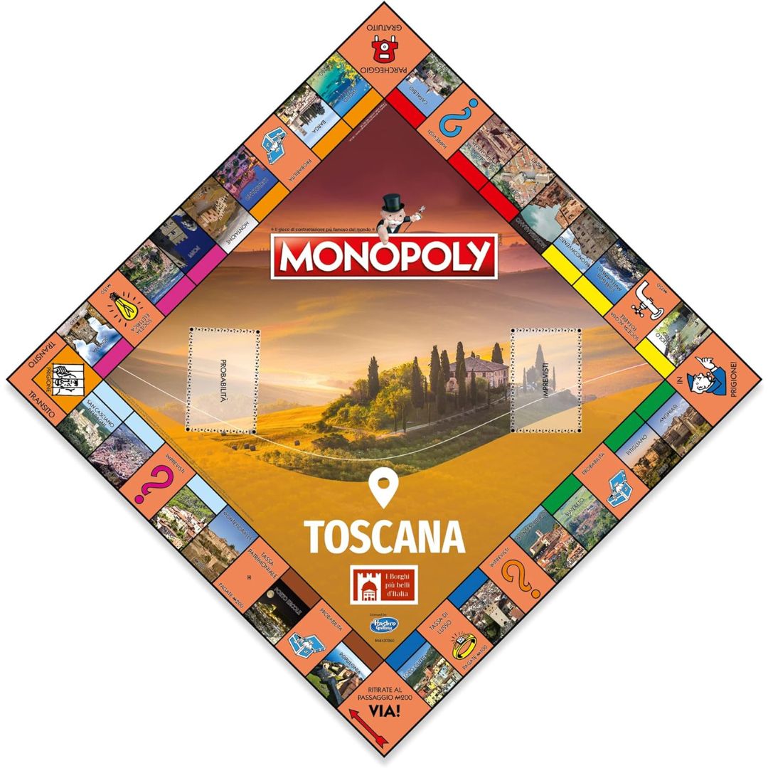 WM01998-ITA-6 - Monopoly - I borghi più belli d'Italia - Toscana
