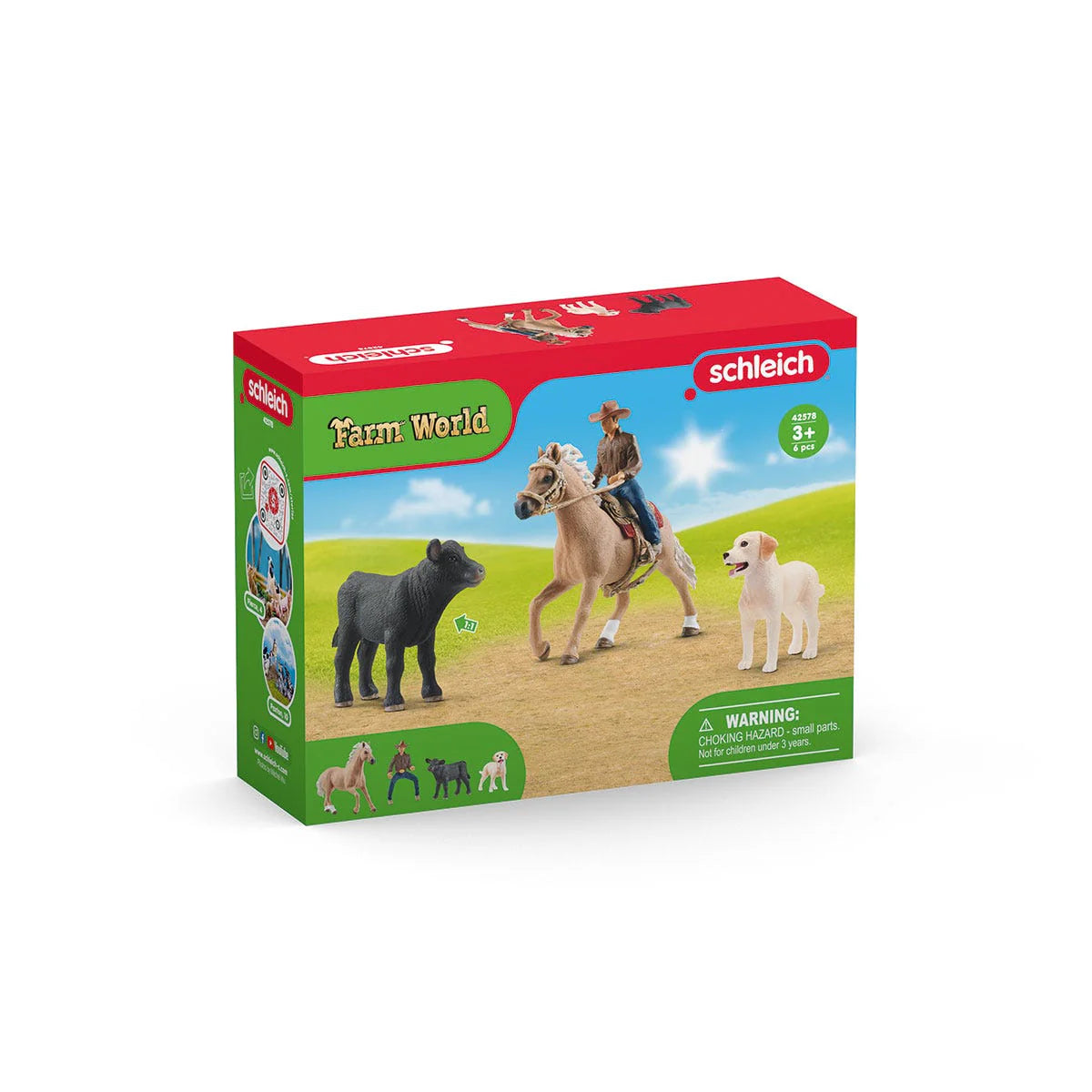 42578 Schleich Farm World - Monta all'americana