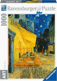 15373 Ravensburger PUZZLE ADULTI 1000 pz Art Collection Van Gogh: Caffè di notte