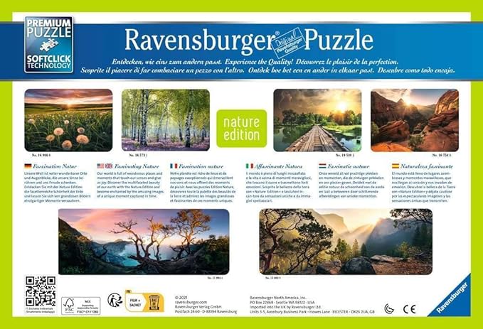16754 Ravensburger PUZZLE ADULTI 1000 pz Nature edition Zion Canyon USA
