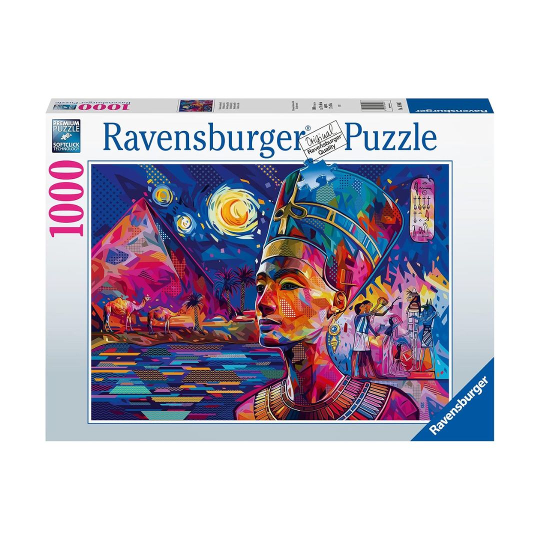 16946 Ravensburger - Nefertiti on the Nile - Puzzle 1000 pezzi