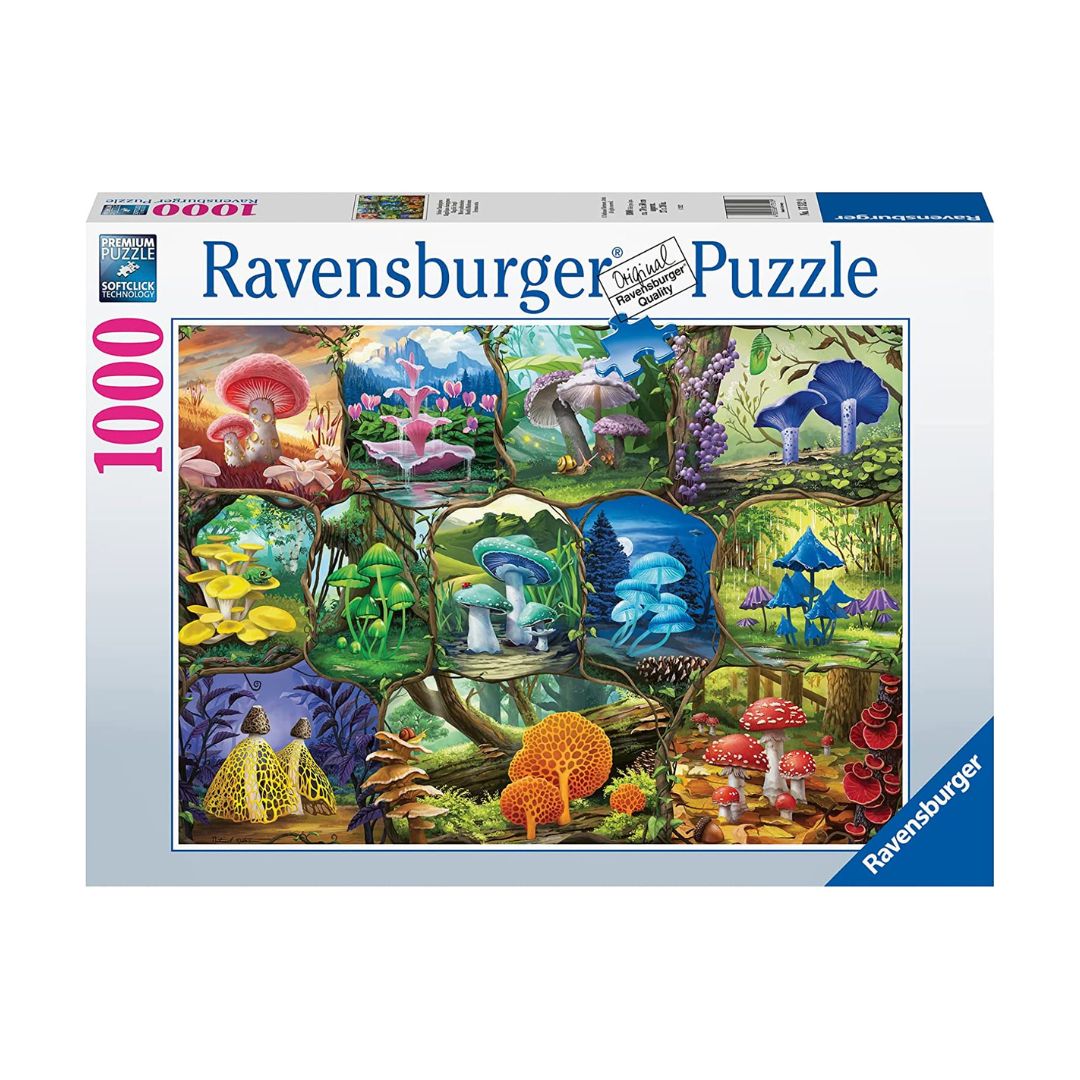 17312 Ravensburger - Funghi incantevoli - Puzzle 1000 pezzi