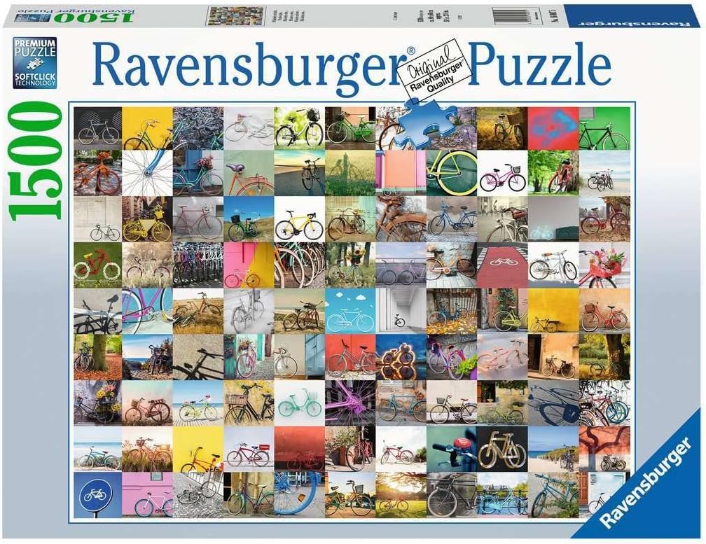 16007 - RAVENSBURGER -99 Biciclette e Altro - 1500 pezzi - Puzzle per adulti