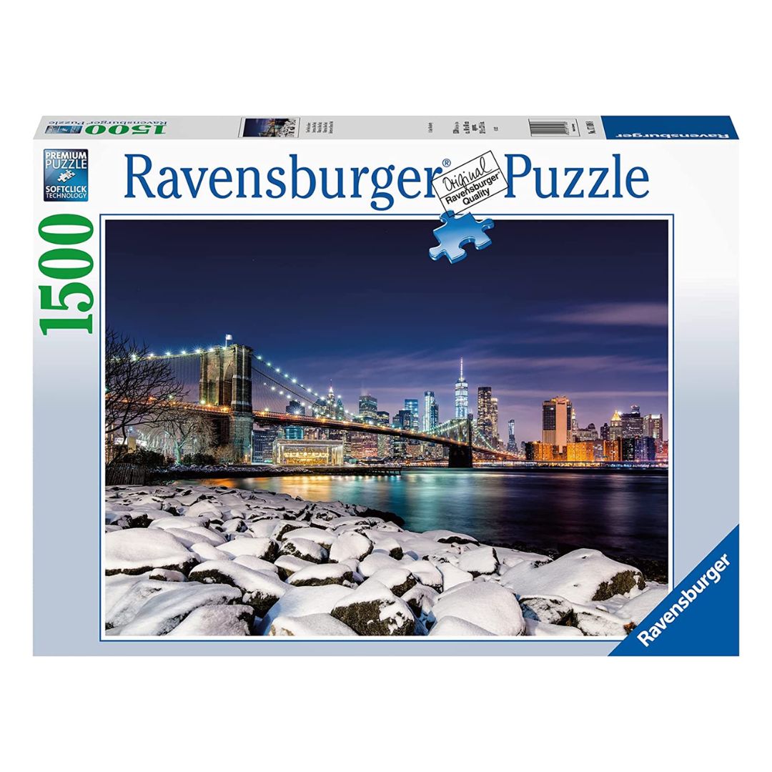 1200734- RAVENSBURGER - Inverno a New York - 1500 pz - Puzzle