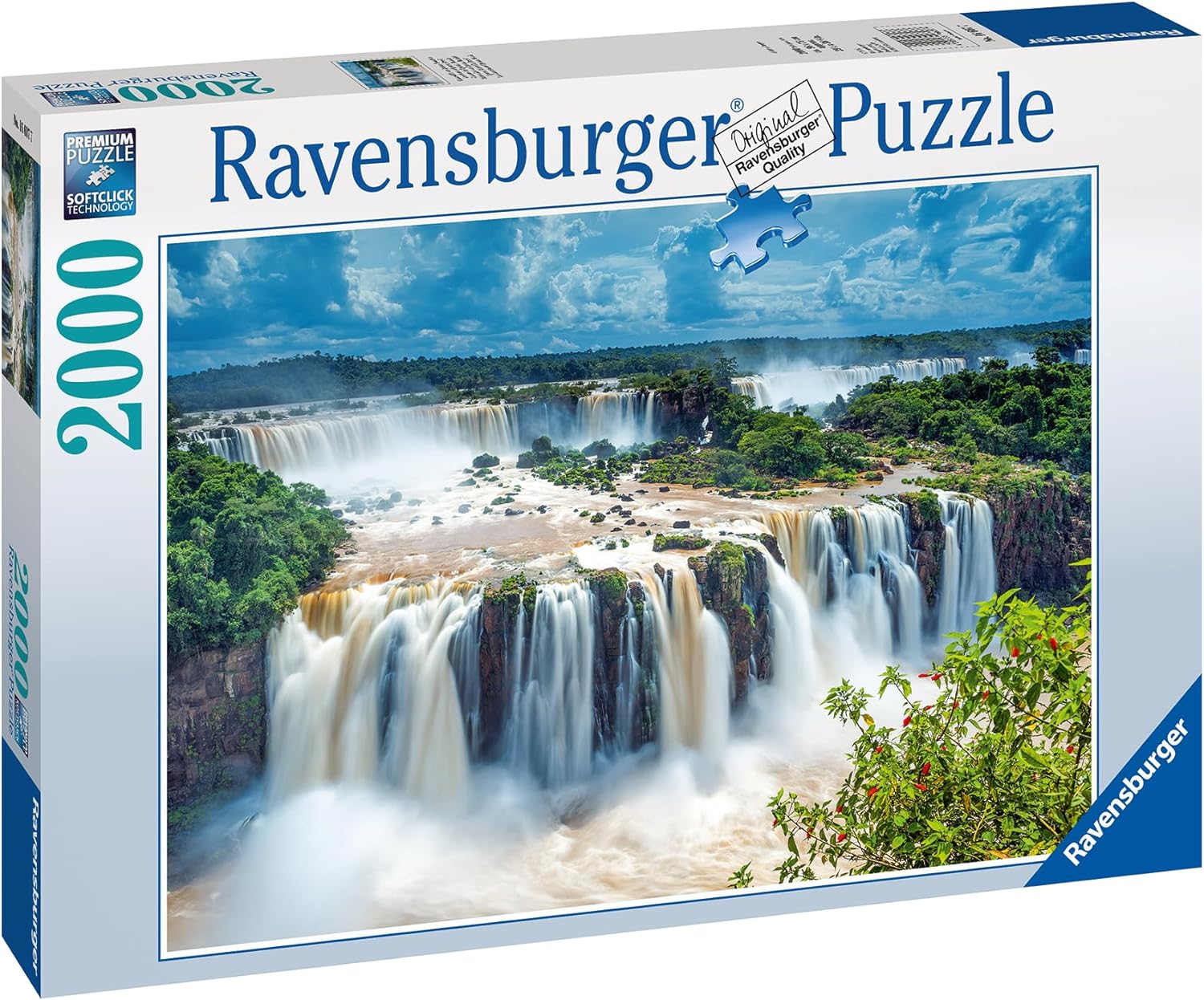 16607 - RAVENSBURGER - Cascata Dell'Iguaza Brasile - 2000 pz - Puzzle