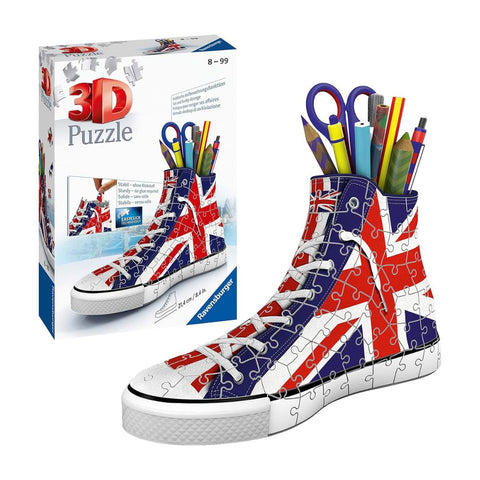 11222  Ravensburger Puzzle 3D - Sneaker Union Jack Portapenne