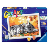 28932 Ravensburger: CreArt - Gattini in autunno - Serie E Classic