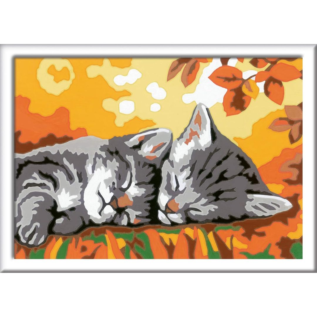 28932 Ravensburger: CreArt - Gattini in autunno - Serie E Classic