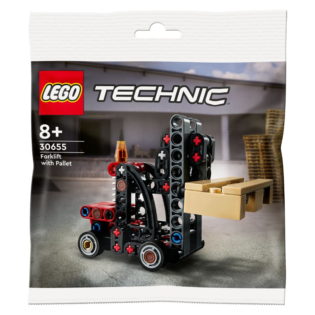 LEGO 30655 - POLYBAG TECHNIC - Carrello elevatore con pallet