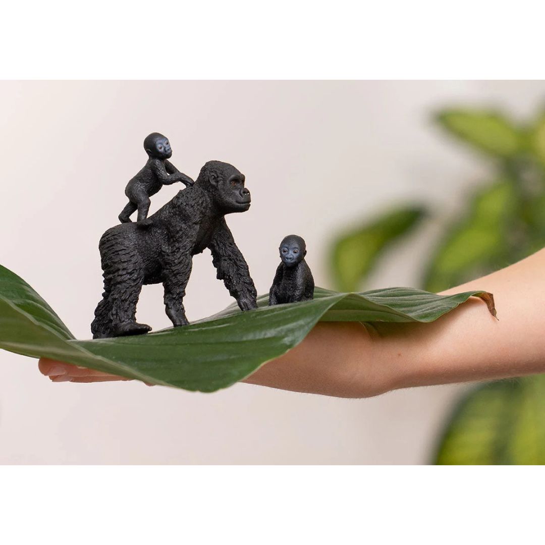 42601 Schleich-s - Wild Life Famiglia Di Gorilla Della Pianura