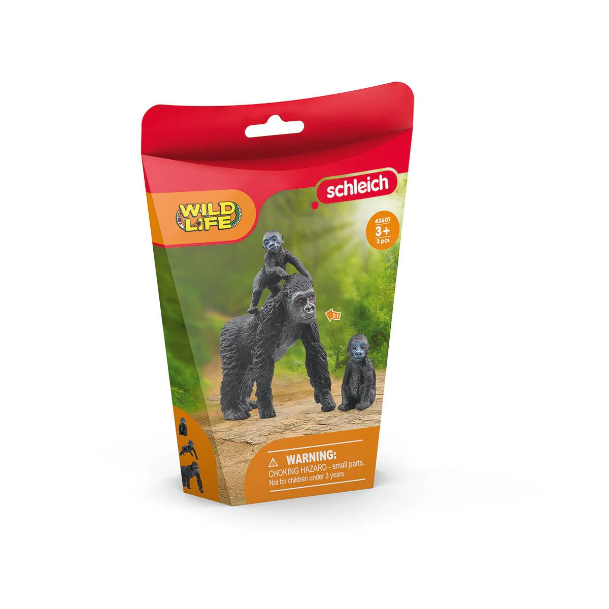 42601 Schleich-s - Wild Life Famiglia Di Gorilla Della Pianura