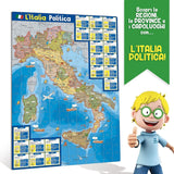 80571 Lisciani - I'm a Genius:  La mia bella Italia - Geopuzzle 2in1