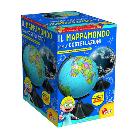 95346 Lisciani - I'm a Genius: Mappamondo con costellazioni