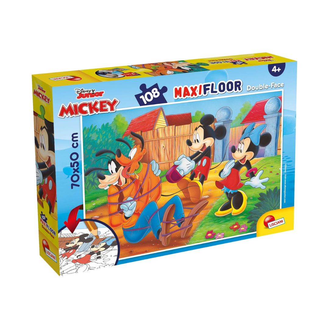 31740 Lisciani - Puzzle Disney Maxi Floor - Topolino & Friends