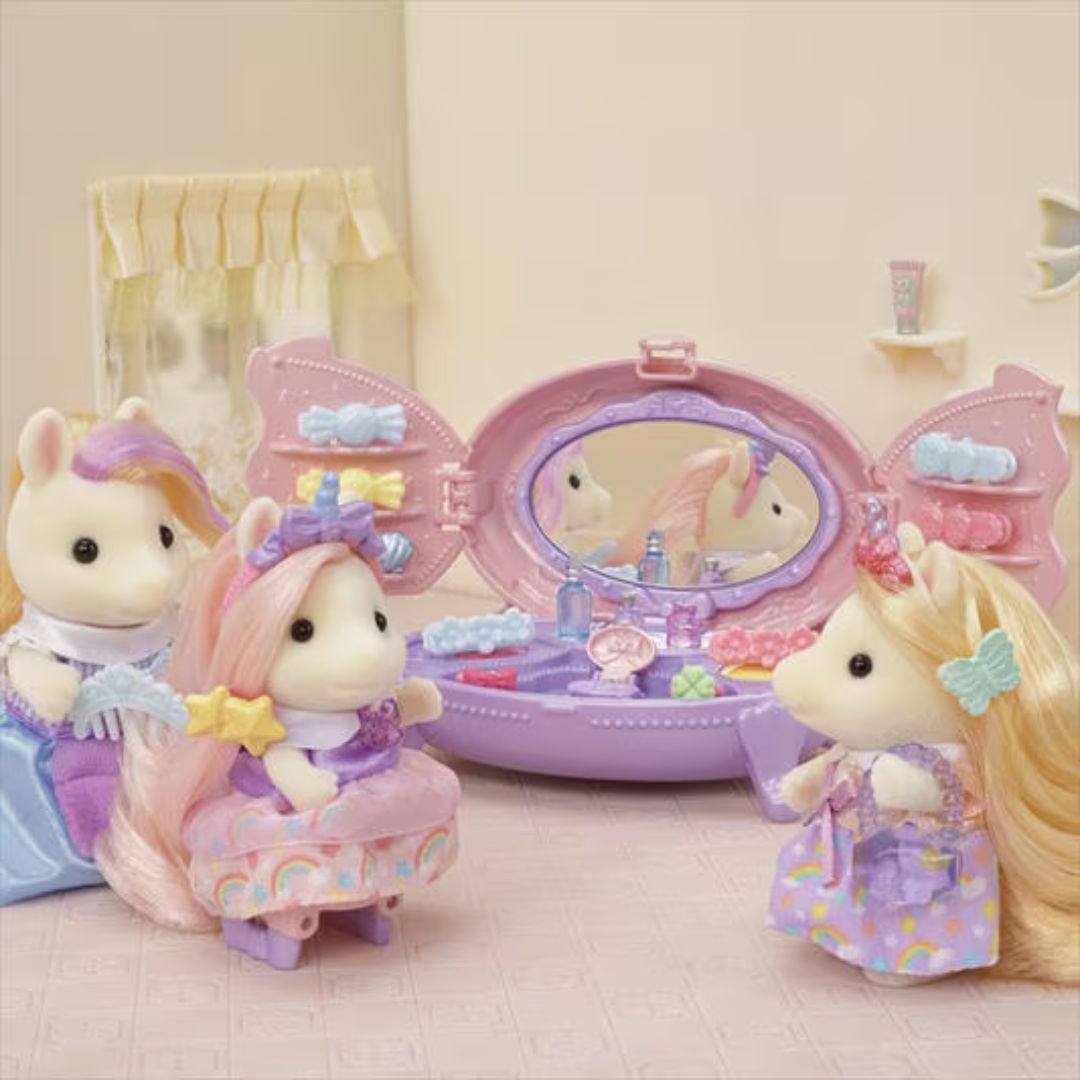 5704 Sylvanian Families - Set Vanity dei pony