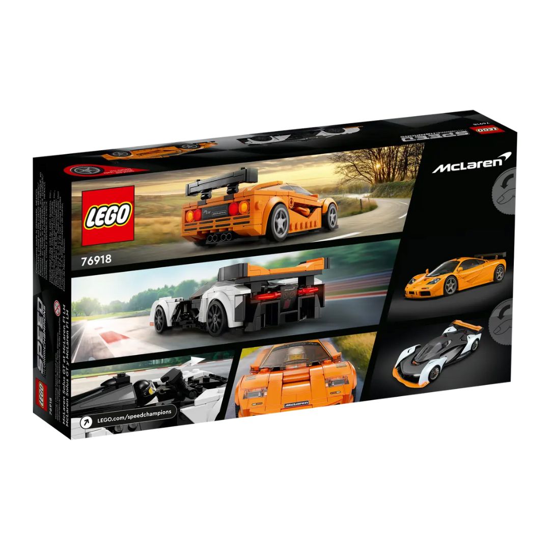 76918 LEGO Speed Champions - McLaren Solus GT & McLaren F1 LM