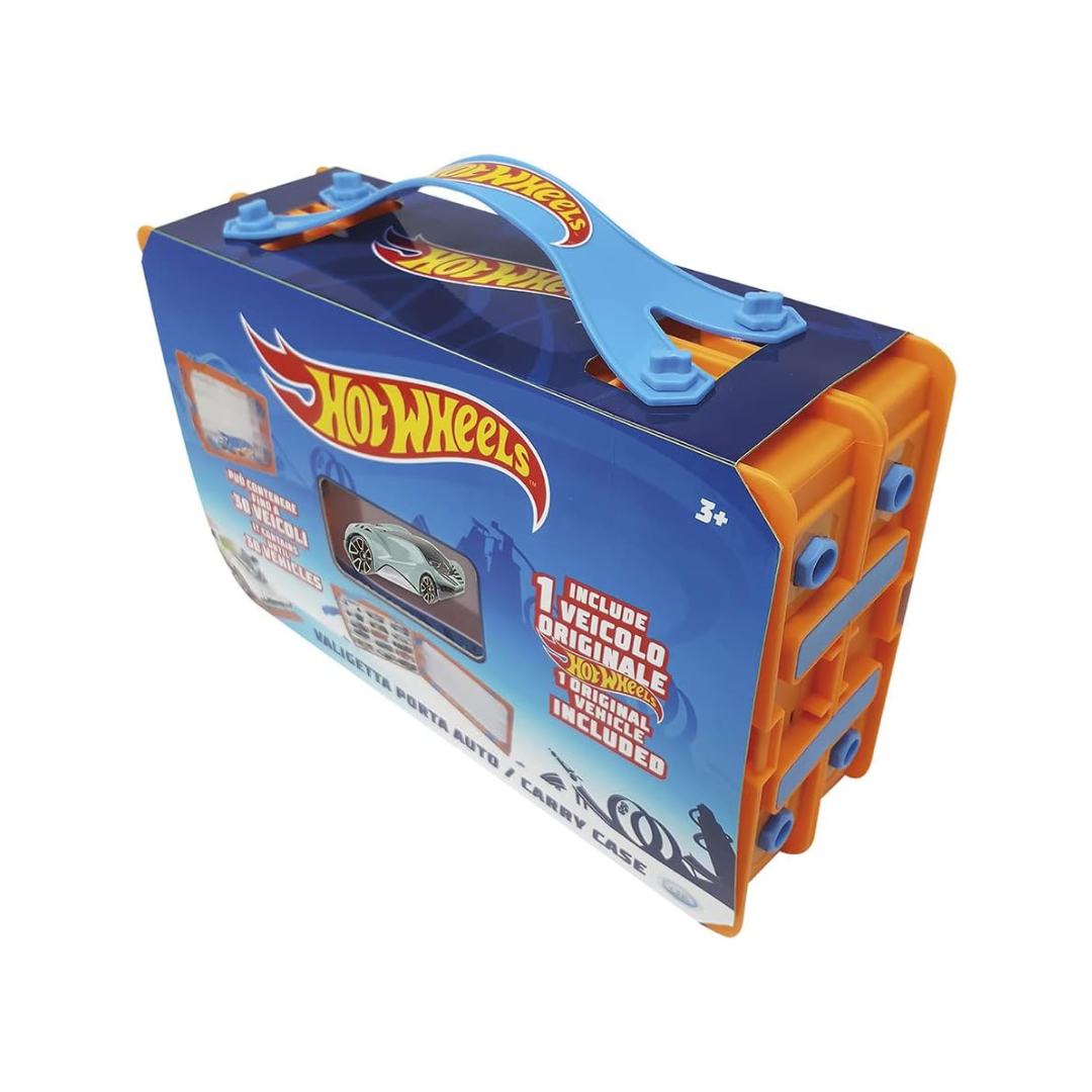 42042 ODS Hot Wheels - Valigetta porta auto, con un'auto inclusa