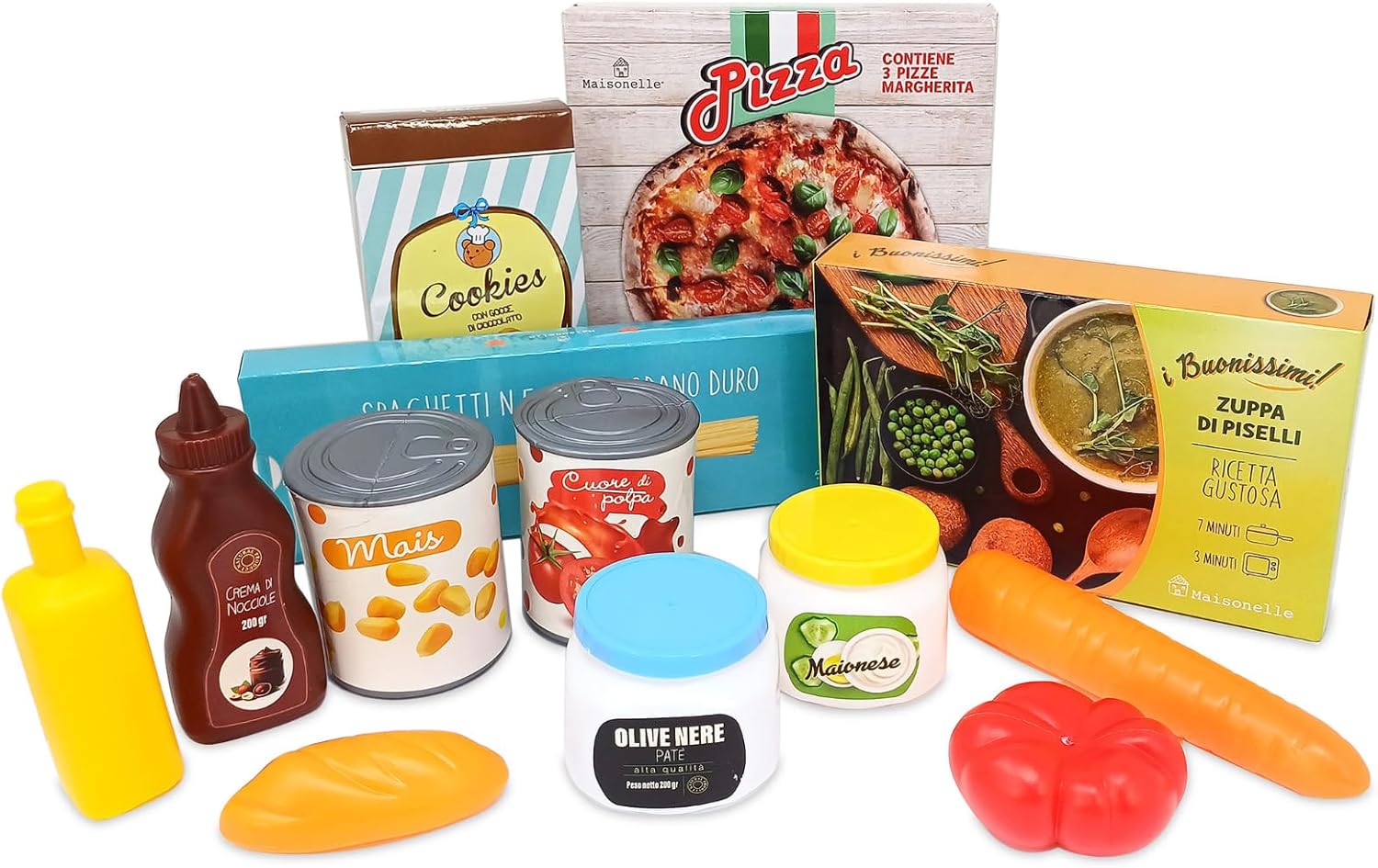 ODS 44086 Maisonelle Carrello e Cestino Giocattolo per Bambini