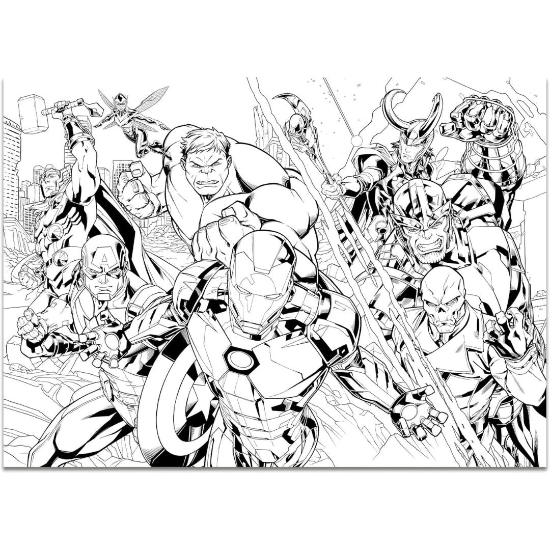 99771 Lisciani - Avengers - Puzzle Double Face (108 pezzi)