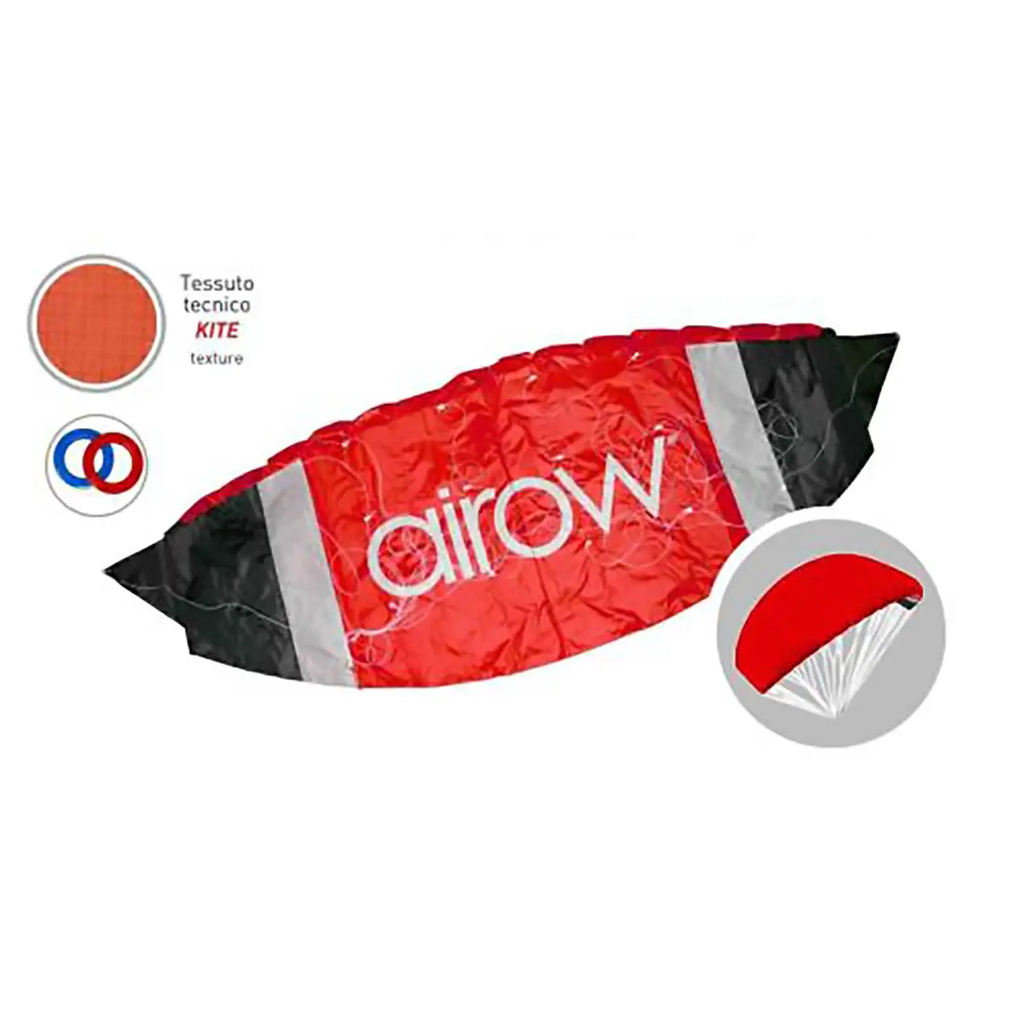 705100451Sport-One Aquilone Parachute Aquilone a Paracadute con Doppia Maniglia