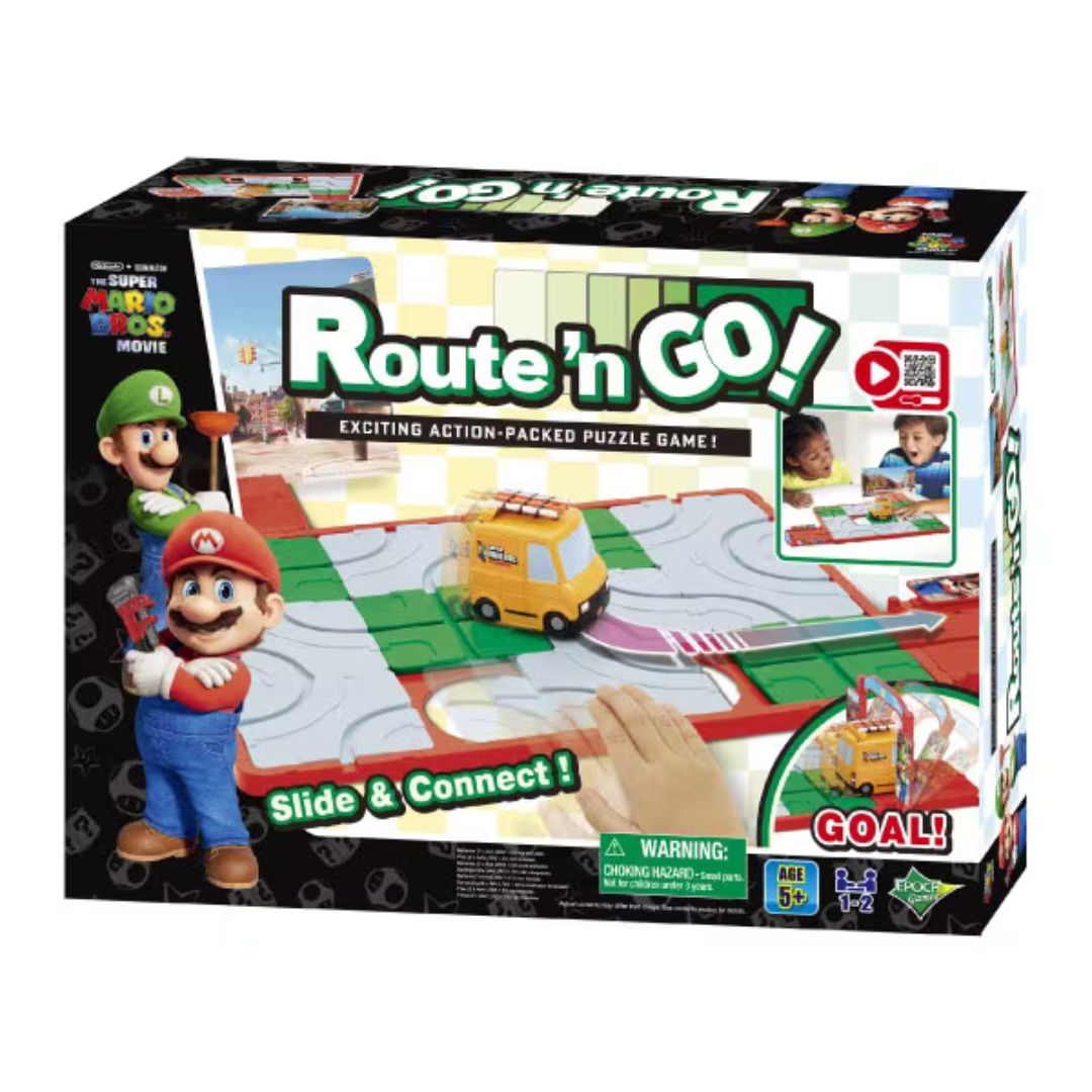 7465 - Epoch Games - Super Mario Bros. Movie - Route 'n GO!