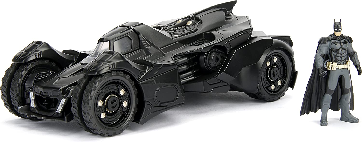 253215004 - JADA - Batman Arkham Knight Batmobile 1:24 con personaggio di Batman