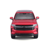 31533 RD Bburago Maisto - Chevrolet Tahoe (2021), rossa - Scala 1:26