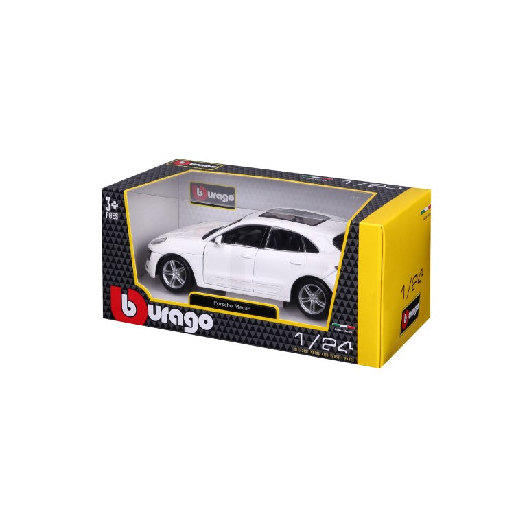 18-21077 - Bburago - Porsche Macan - 1:24 - Bianca