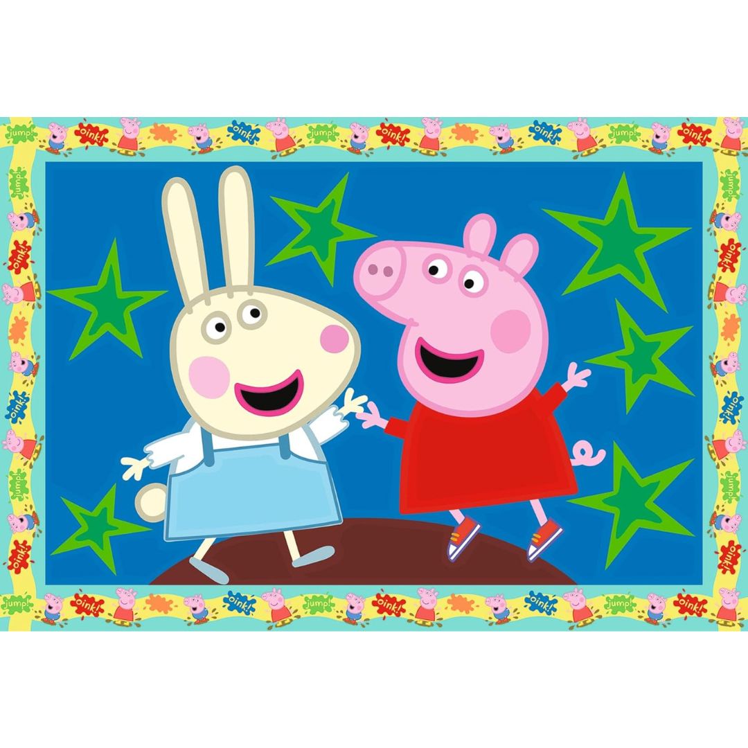 23570 Ravensburger - CreArt Serie Junior: Peppa Pig - Kit dipingere con i numeri