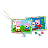 23570 Ravensburger - CreArt Serie Junior: Peppa Pig - Kit dipingere con i numeri