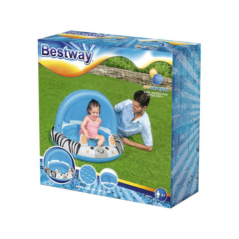32549 Bestway - Piscina gonfiabile per bambini Safari (97 x 66 cm)