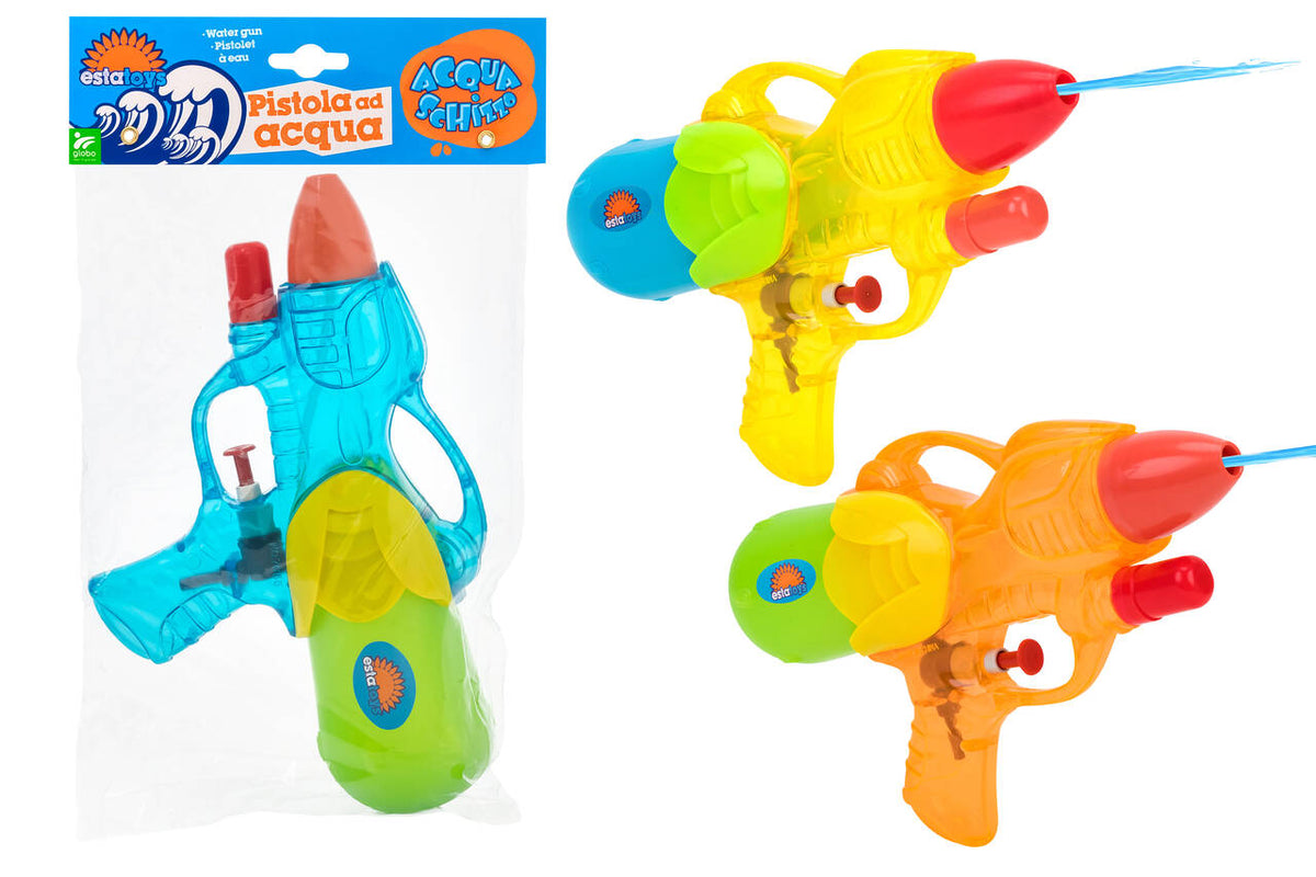 41296 GLOBO - Pistola ad Acqua Globo 21,5 cm Gioco Estivo Bambini Colore Casuale