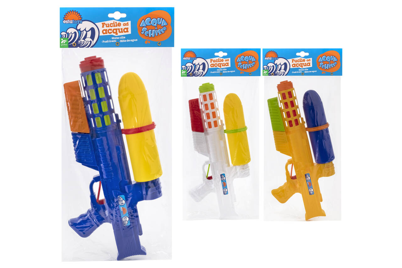 41961 - GLOBO - PISTOLA ACQUA A POMPA 45CM COLORE CASUALE