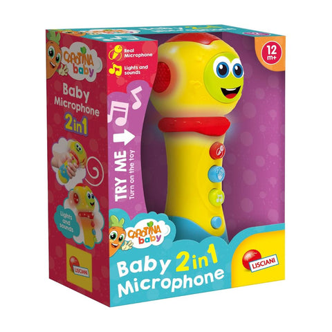 100606 Lisciani - Carotina: microfono per bambini 2in1