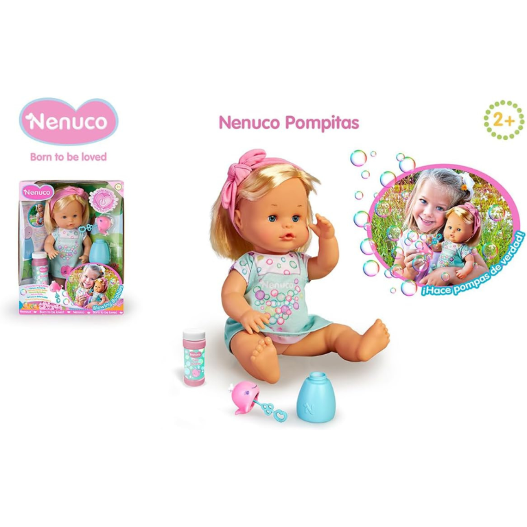 NFN30000 - Nenuco: Bolle colorate -  Bambola interattiva