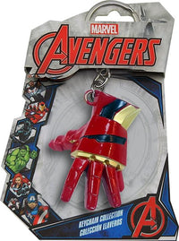 MV15586 - SUPEREROI MARVEL - PORTACHIAVE  GUANTO IRON MAN IN METALLO