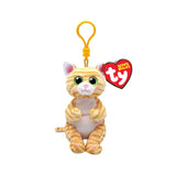 TY - Beanie Bellies Clip - Portachiavi mordido 12 cm MANGO il gattino rosso