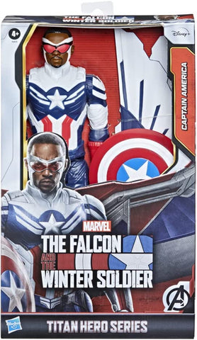 F20755 Hasbro - Avengers Titan Hero - Captain America : Faucon 30 cm