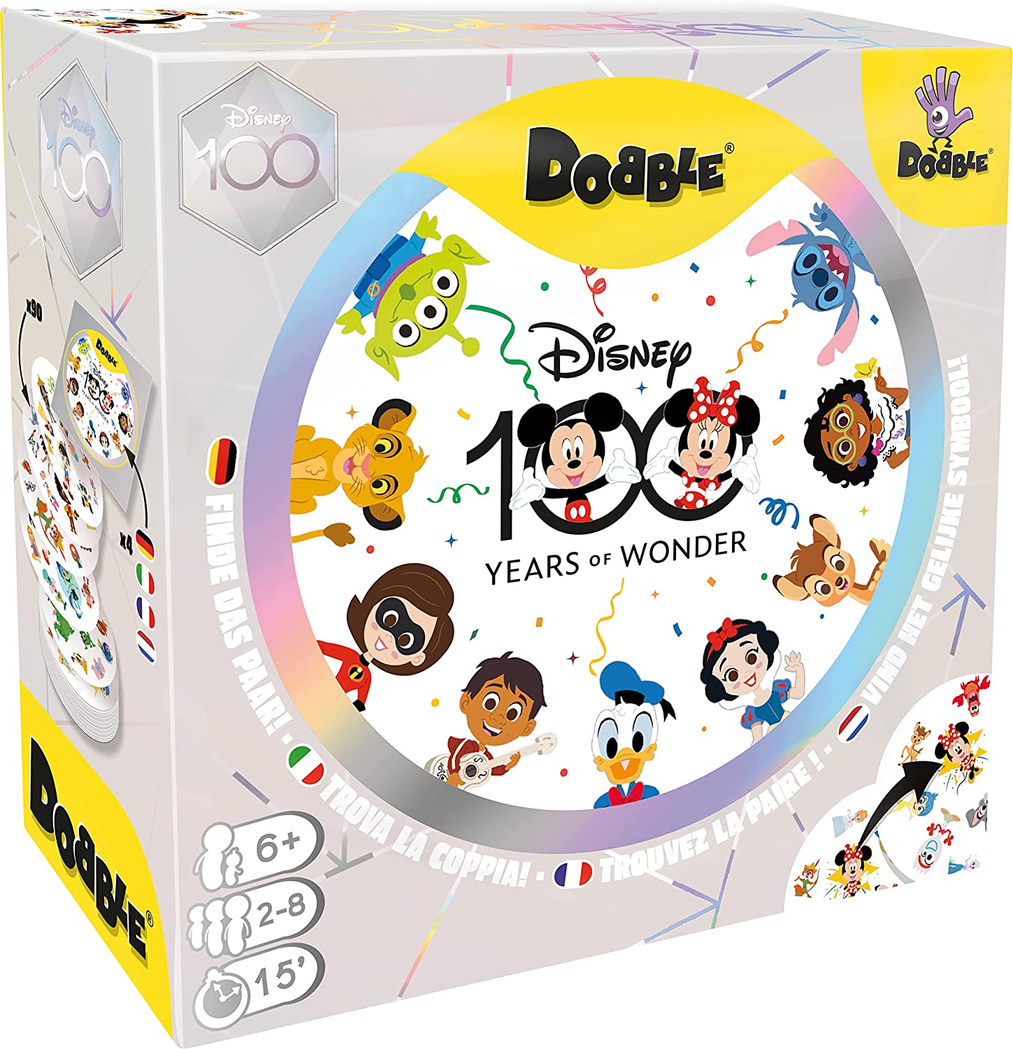 8259 - ASMODEE - Dobble Disney Anniversary 100