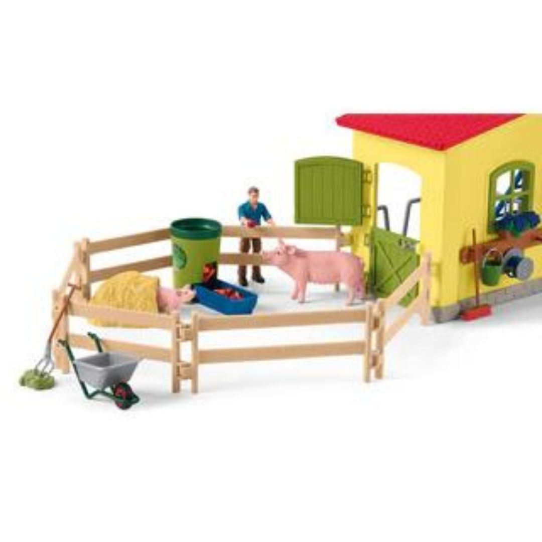 Farm World Schliech-S 42605 Grande Stalla Con Animali E Accessori