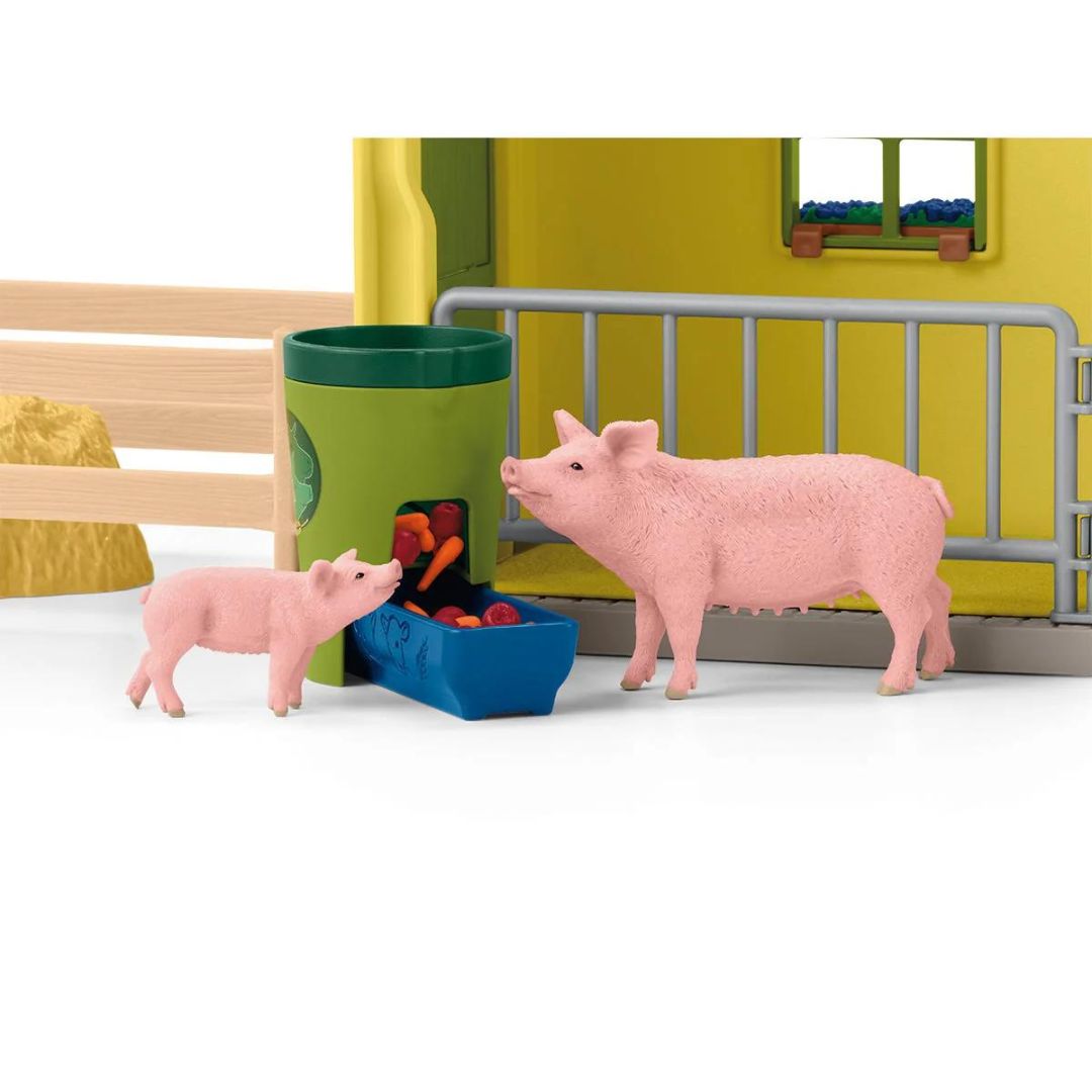 Farm World Schliech-S 42605 Grande Stalla Con Animali E Accessori