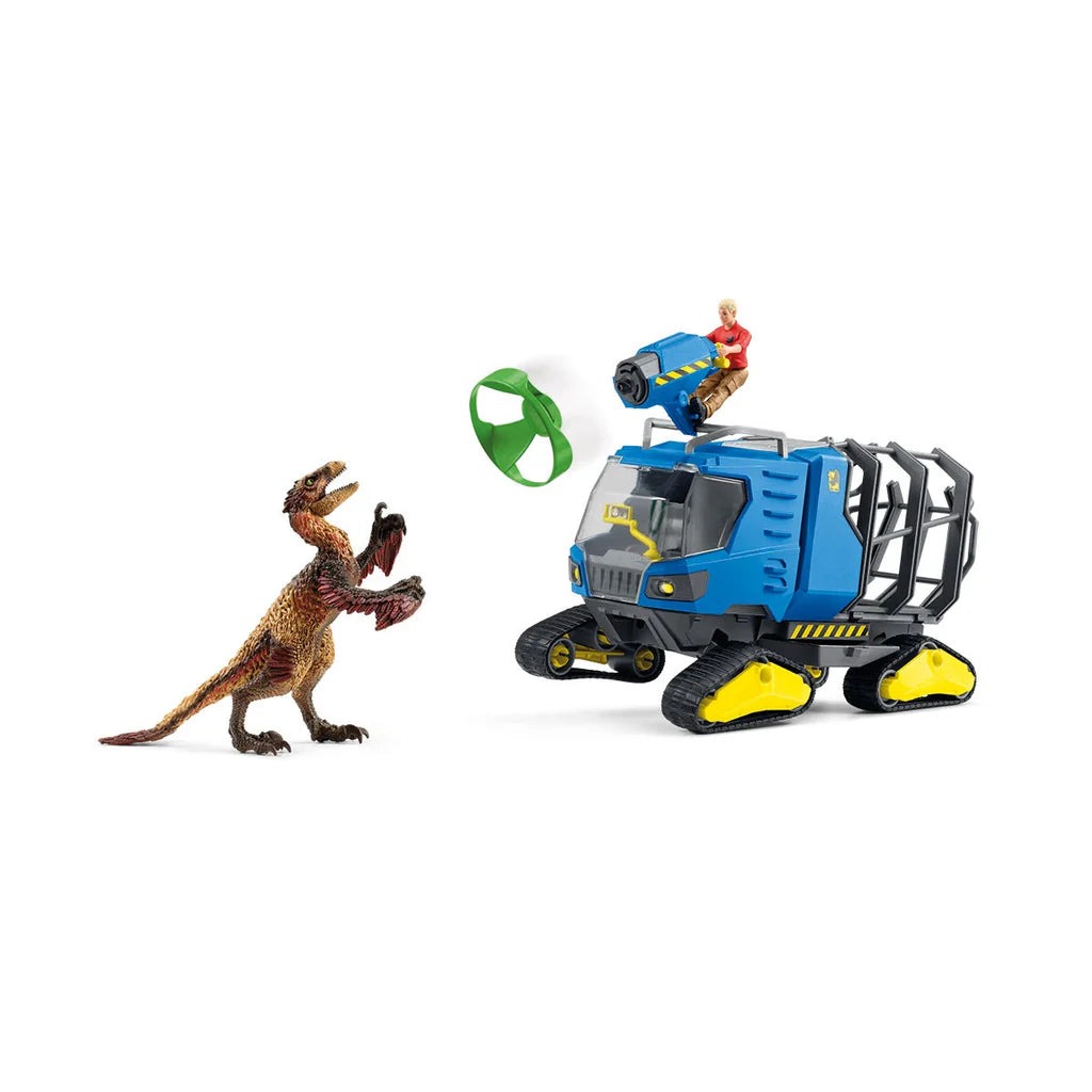 42604 Schleich Dinosauri - Veicolo cingolato