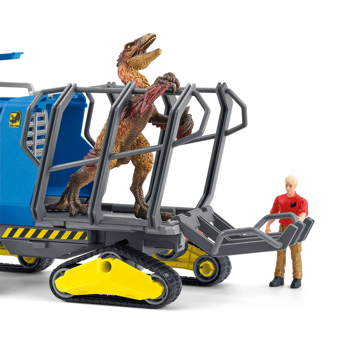 42604 Schleich Dinosauri - Veicolo cingolato