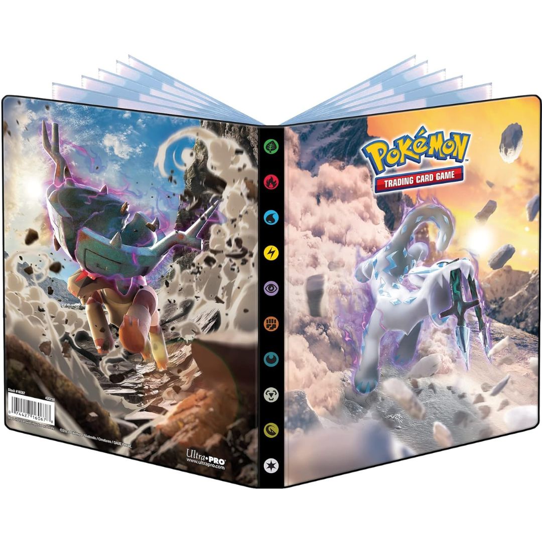 Gamevision UP16067-E Pokemon  Album 12 Pag. 4 tasche -"Scarlatto e Violetto - 02